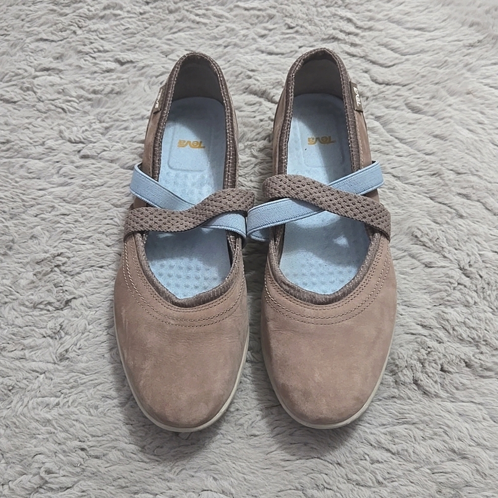 Teva hydro life slip on Mary Jane shoes size 8.5
